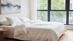 Postel bez žehlení: jak udržet čistotu a pořádek během několika minut