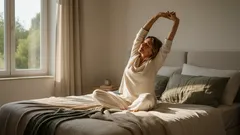 Začněte den bez ztuhlosti: jednoduchá rozcvička v posteli pro všechny